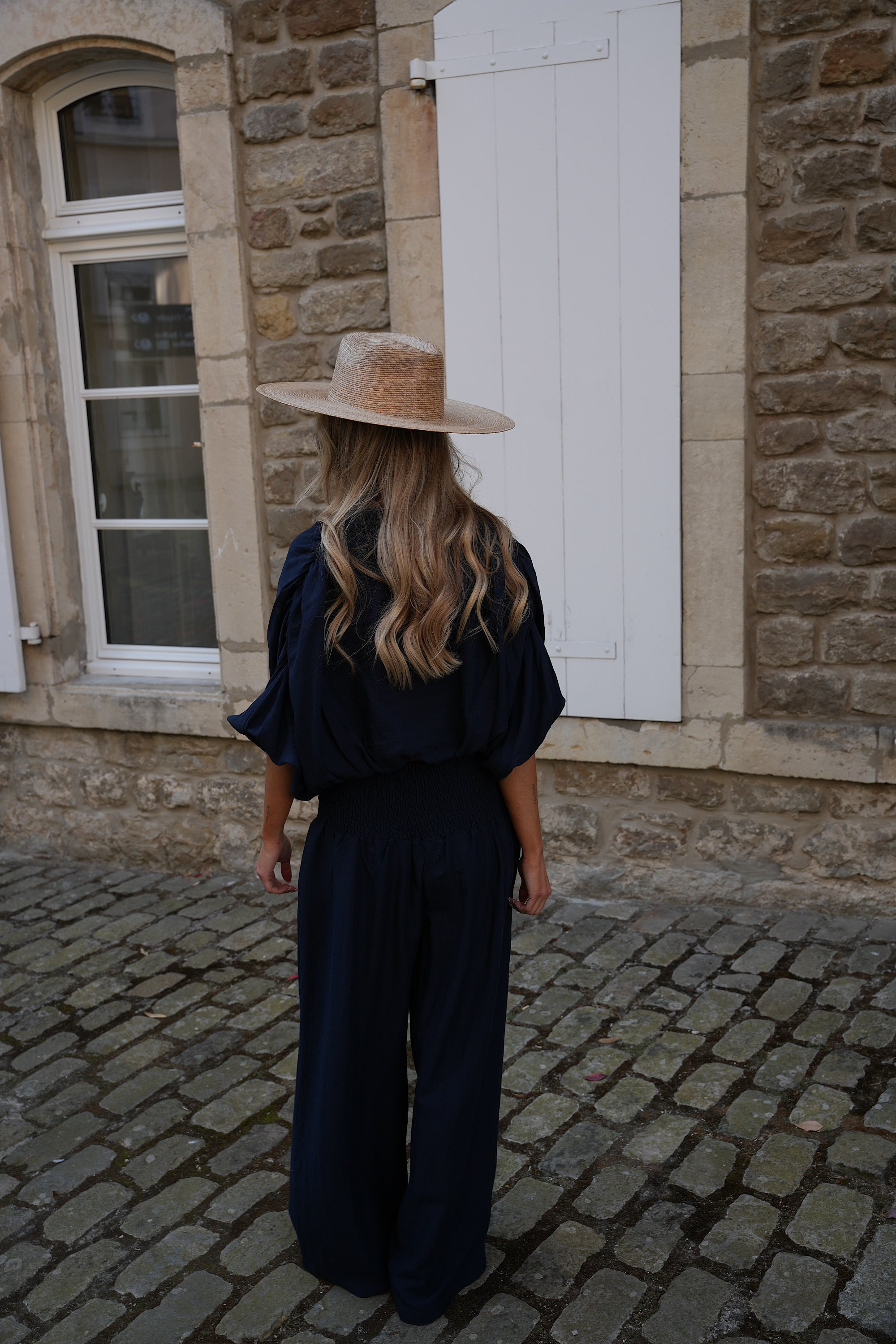 Blouse Courte Ugo - Marine