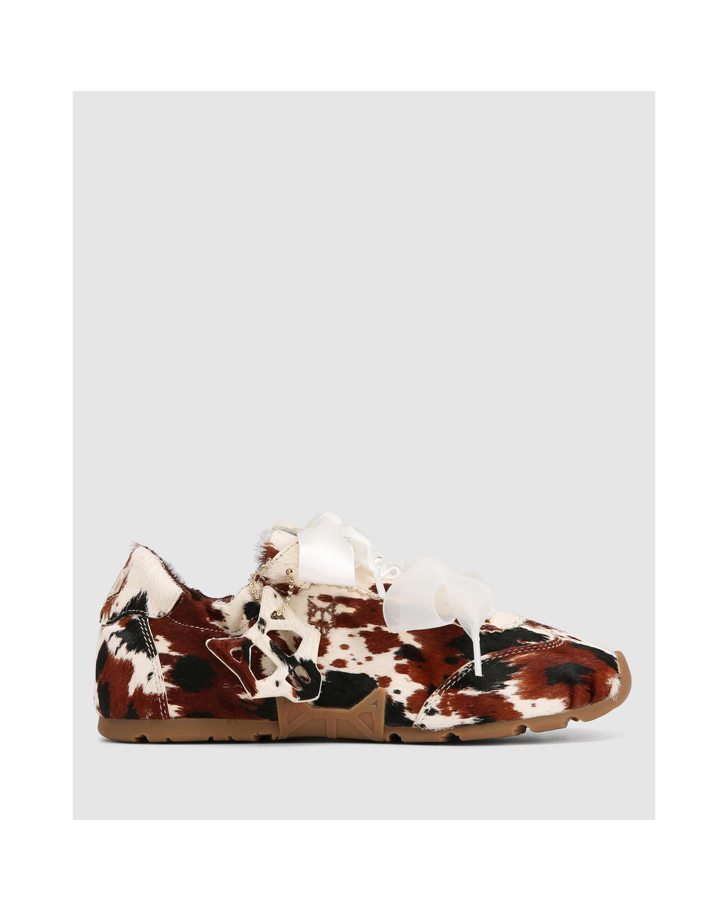 Zapatillas Adorable - Estampado de Vaca - Mujer