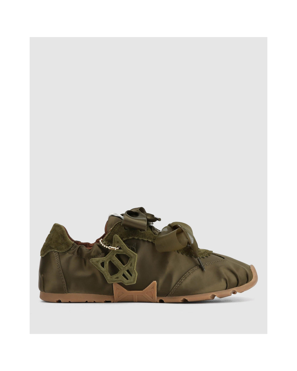 Sneakersy Adorable - Khaki - Damskie