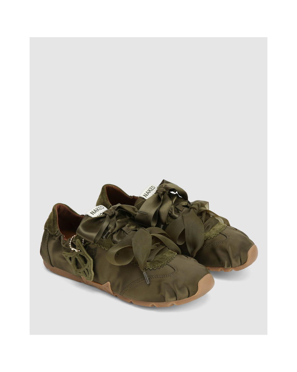 Sneakersy Adorable - Khaki - Damskie
