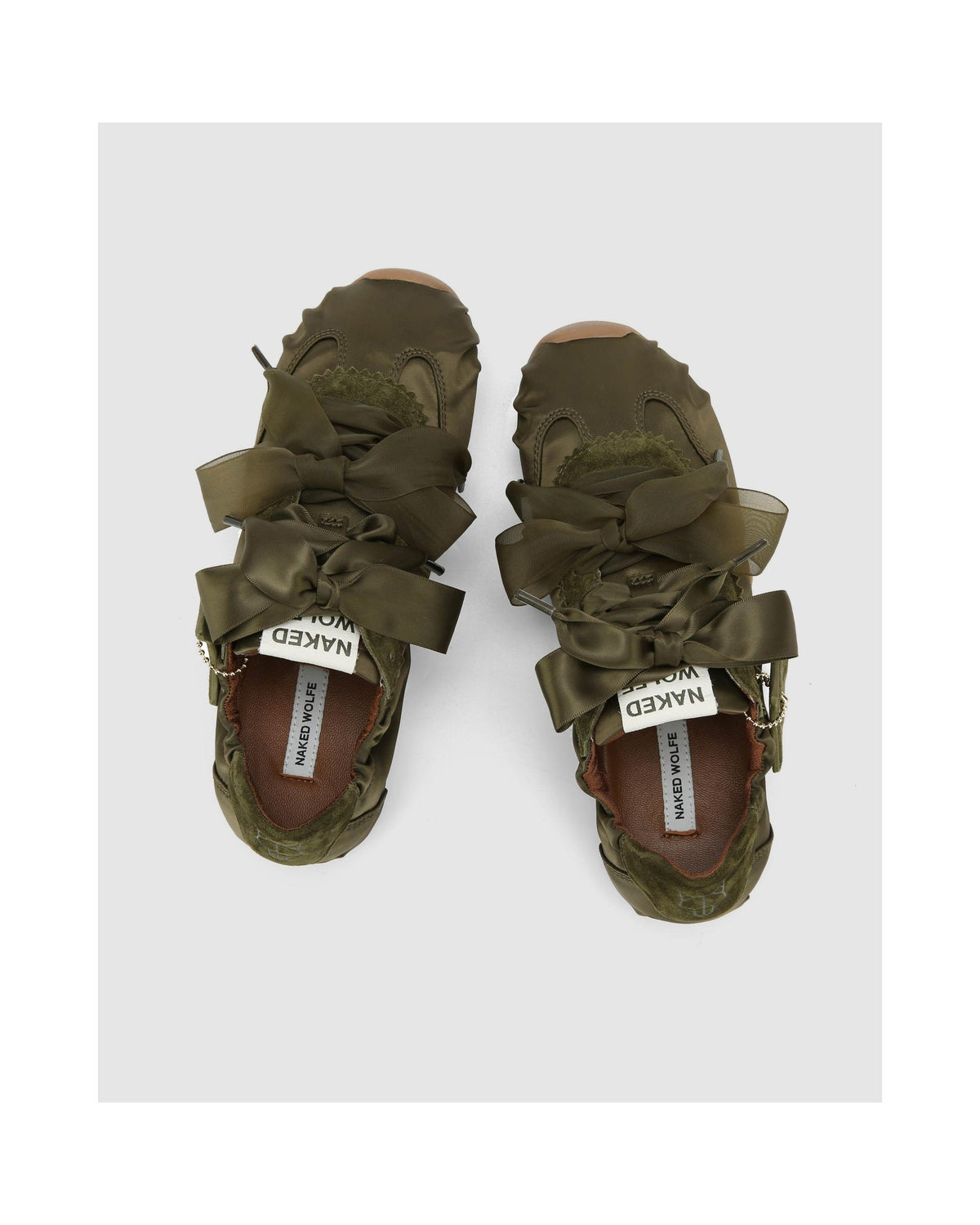 Sneakersy Adorable - Khaki - Damskie