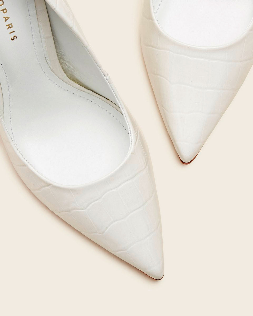 Aelia2 Court Shoes - White