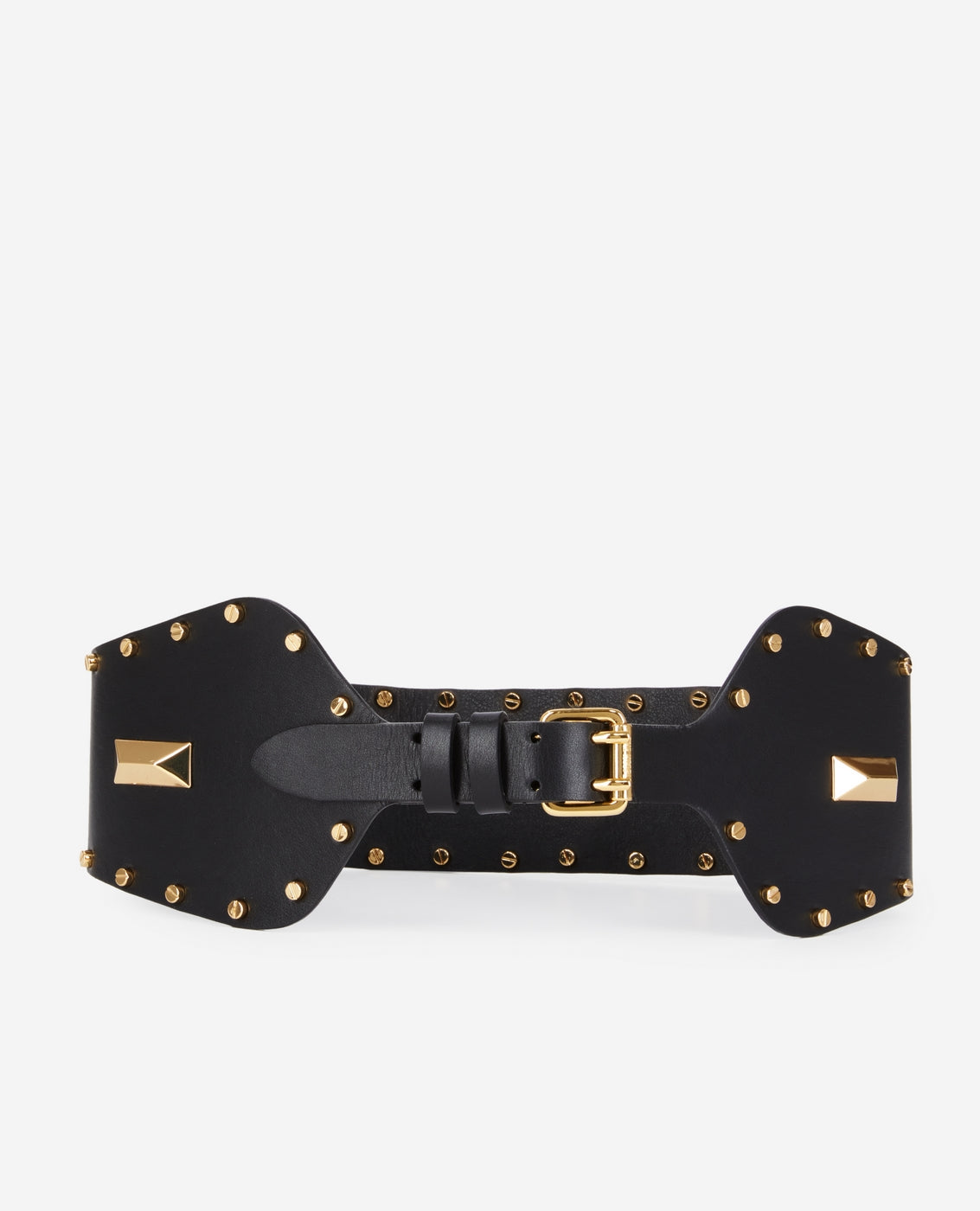 The Kooples – Leather Belt – Black – Women