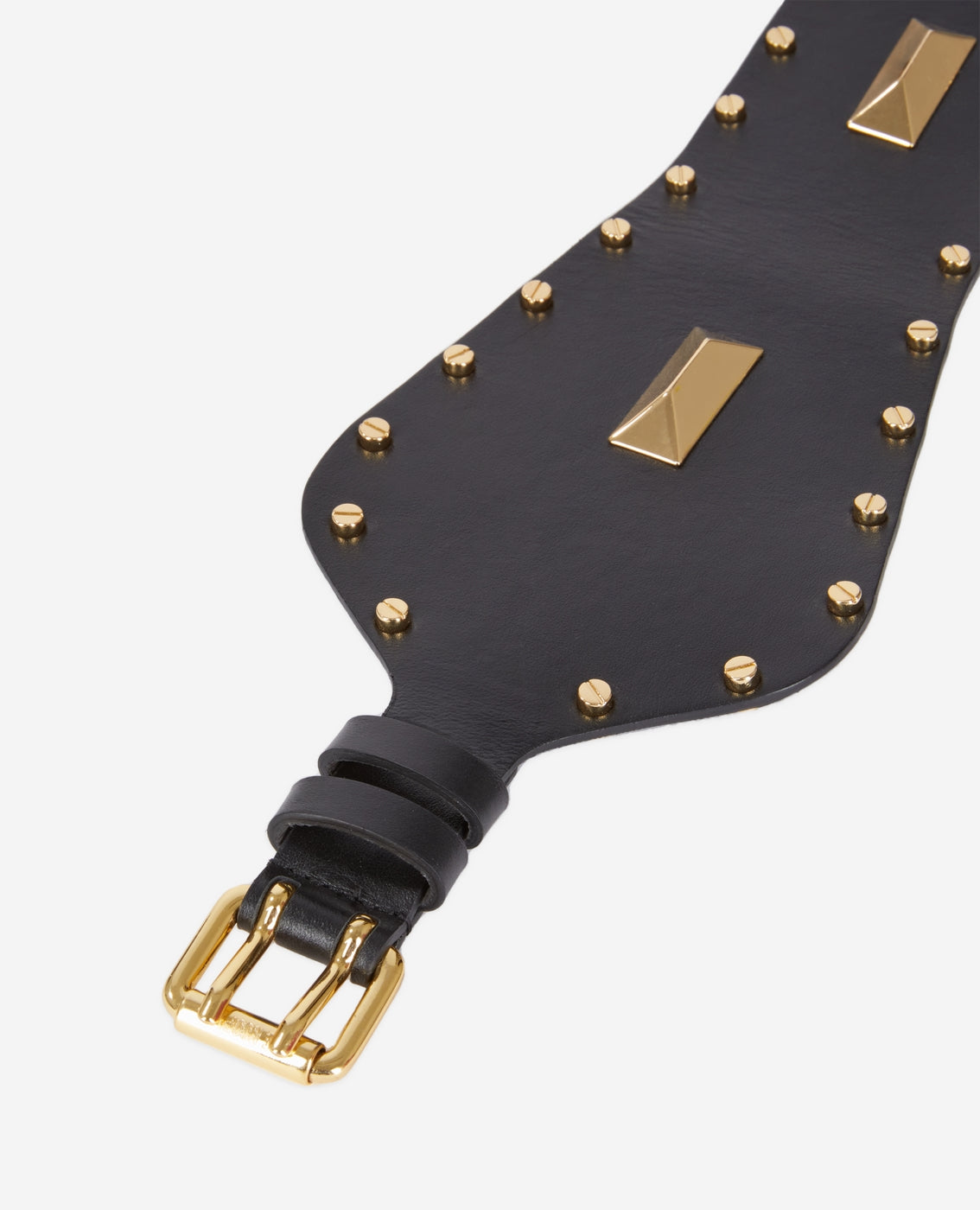 The Kooples – Leather Belt – Black – Women