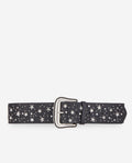 The Kooples - Ceinture En Cuir - Noir - Femme
