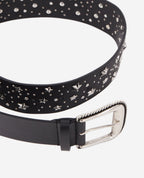 The Kooples - Ceinture En Cuir - Noir - Femme