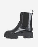 The Kooples - Leather Chelsea Boots With Chunky Sole - Women