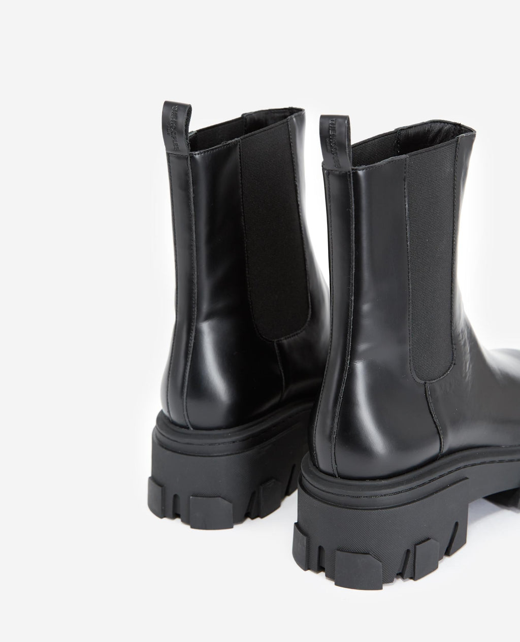 The Kooples - Leather Chelsea Boots With Chunky Sole - Women