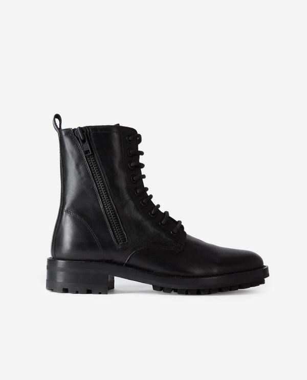 The Kooples - Botines de piel - Negro