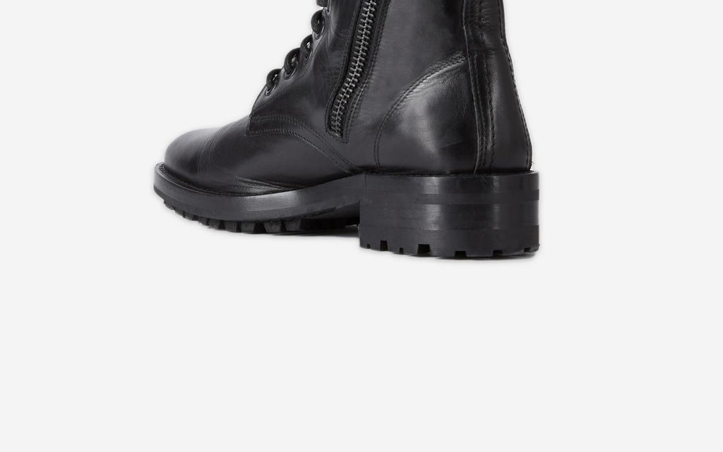 The Kooples - Leather Ankle Boots - Black