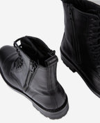 The Kooples - Leather Ankle Boots - Black