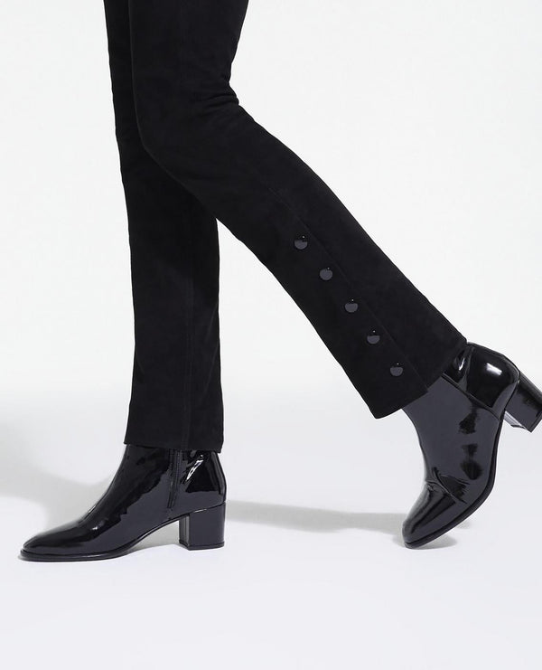 The Kooples - Botines Piel Vinilo Cremallera Interior - Mujer