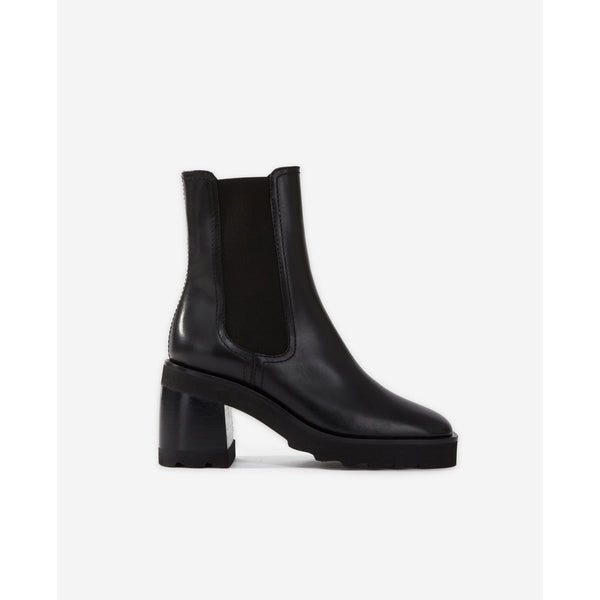 The Kooples - Botas Chelsea Piel Tacón Alto - Mujer