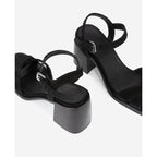 The Kooples - Sandales En Nubuck - Noir - Femme