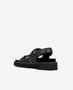 The Kooples - Sandales En Cuir De Chèvre - Noir - Femme