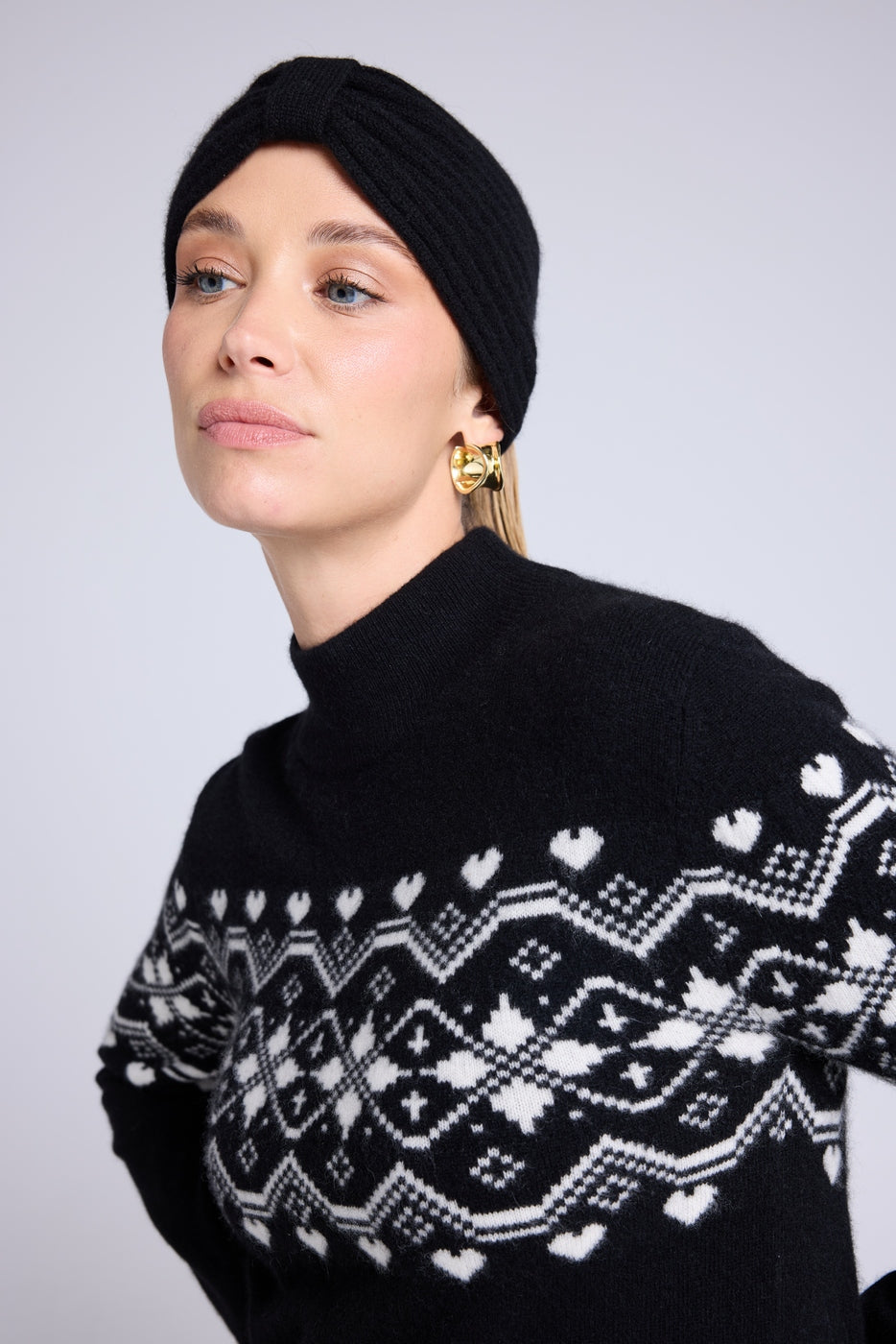 Diadema Agata - Negro - Mujer