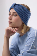 Agata pandebånd - Jeansblå - Kvinder