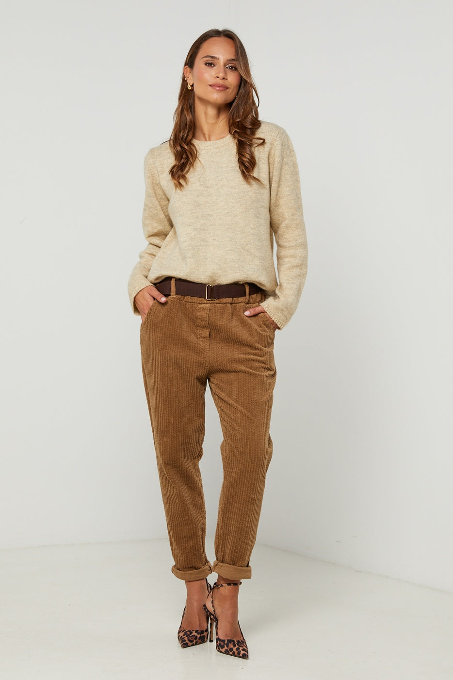 Pantalon - Camel