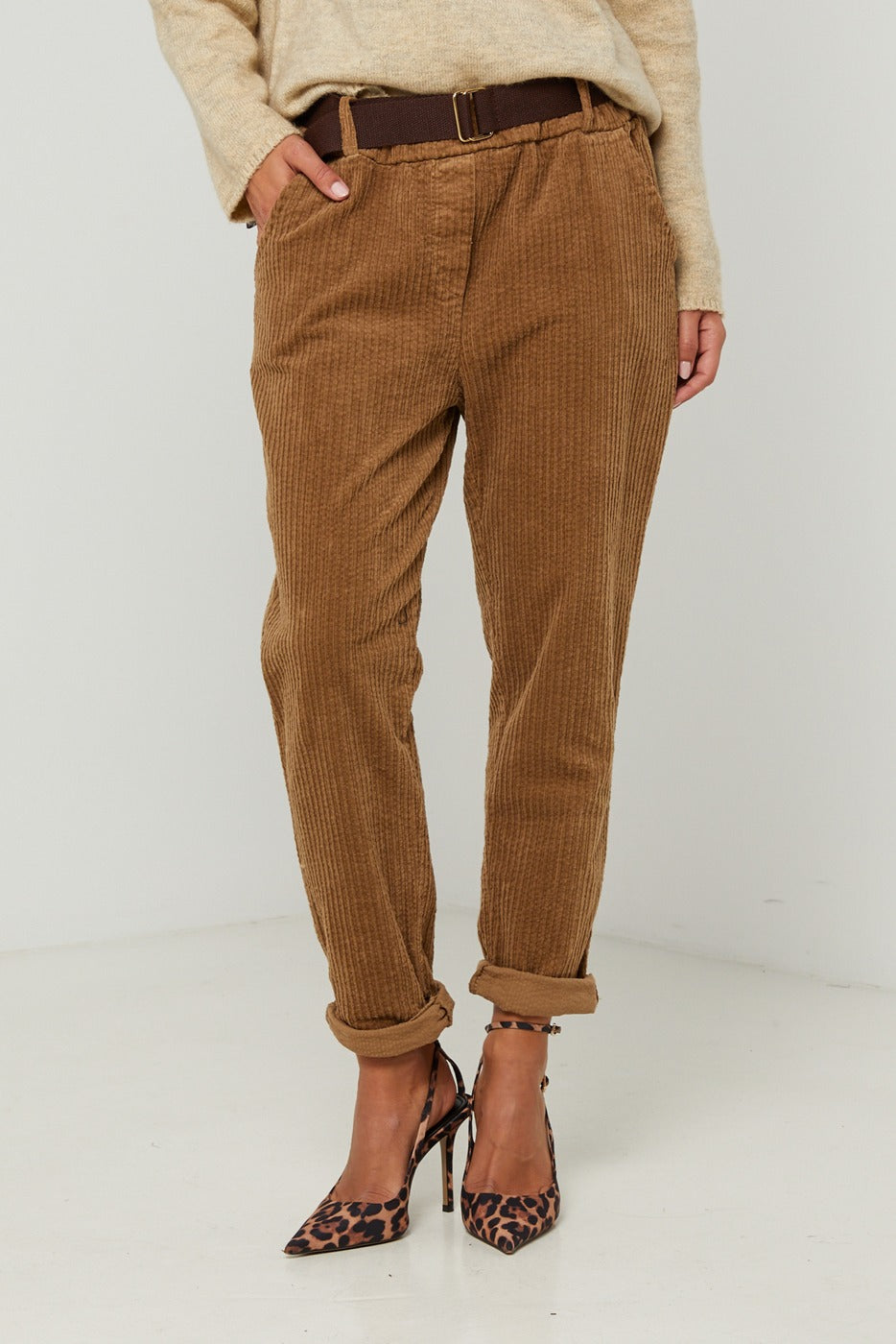 Pantalon - Camel