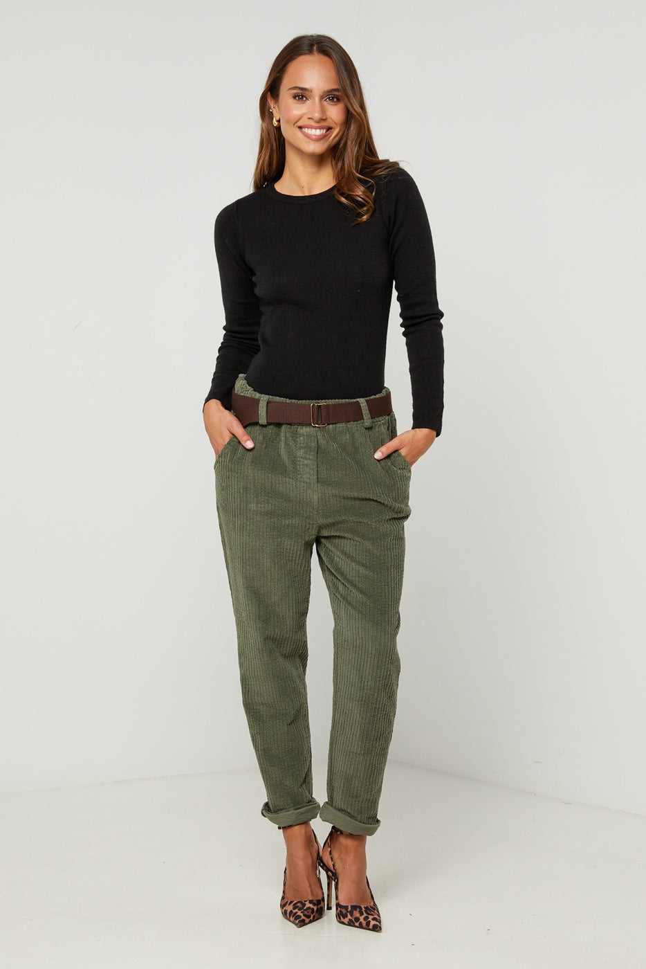 Pantalon - Kaki