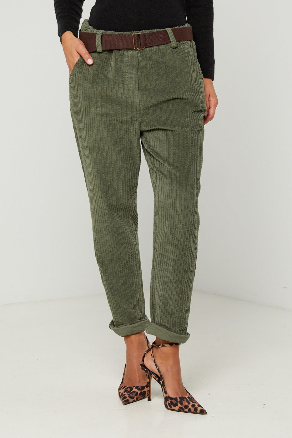Pantalon - Kaki
