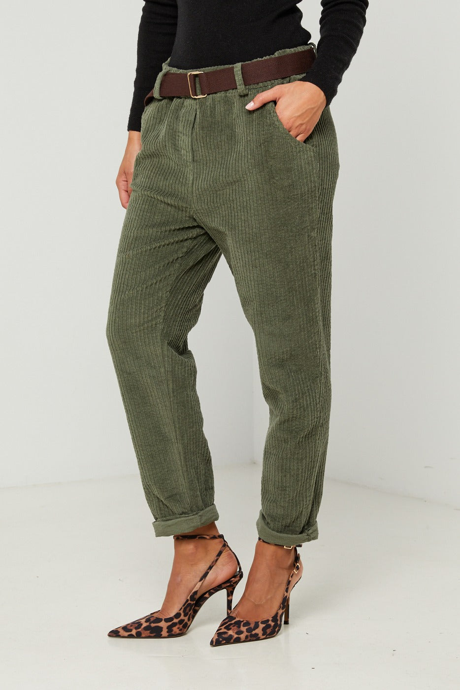 Pantalon - Kaki
