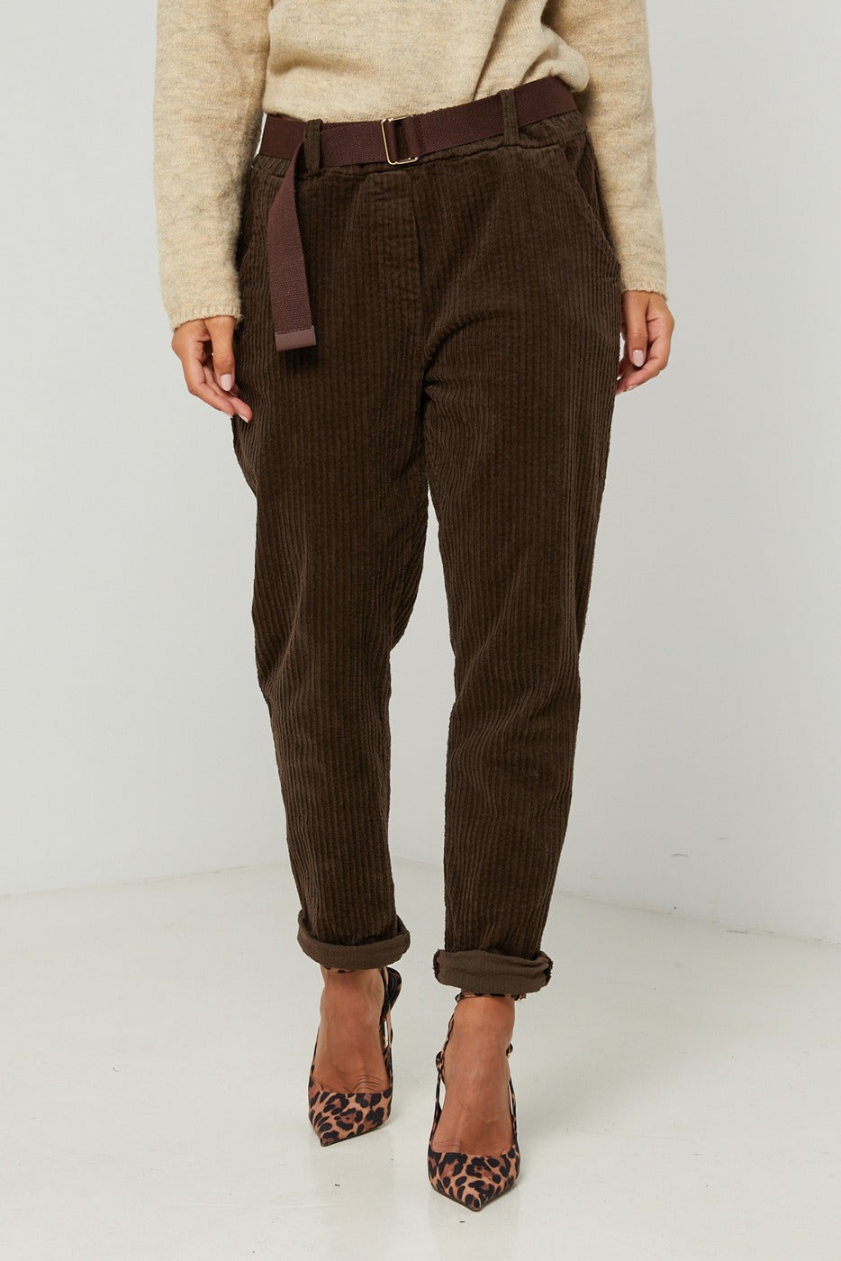 Pantalon - Marron