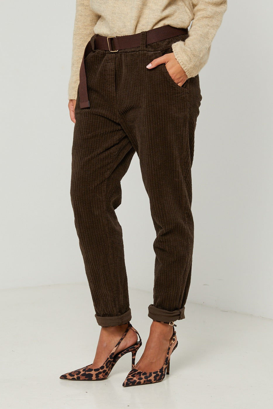 Pantalon - Marron