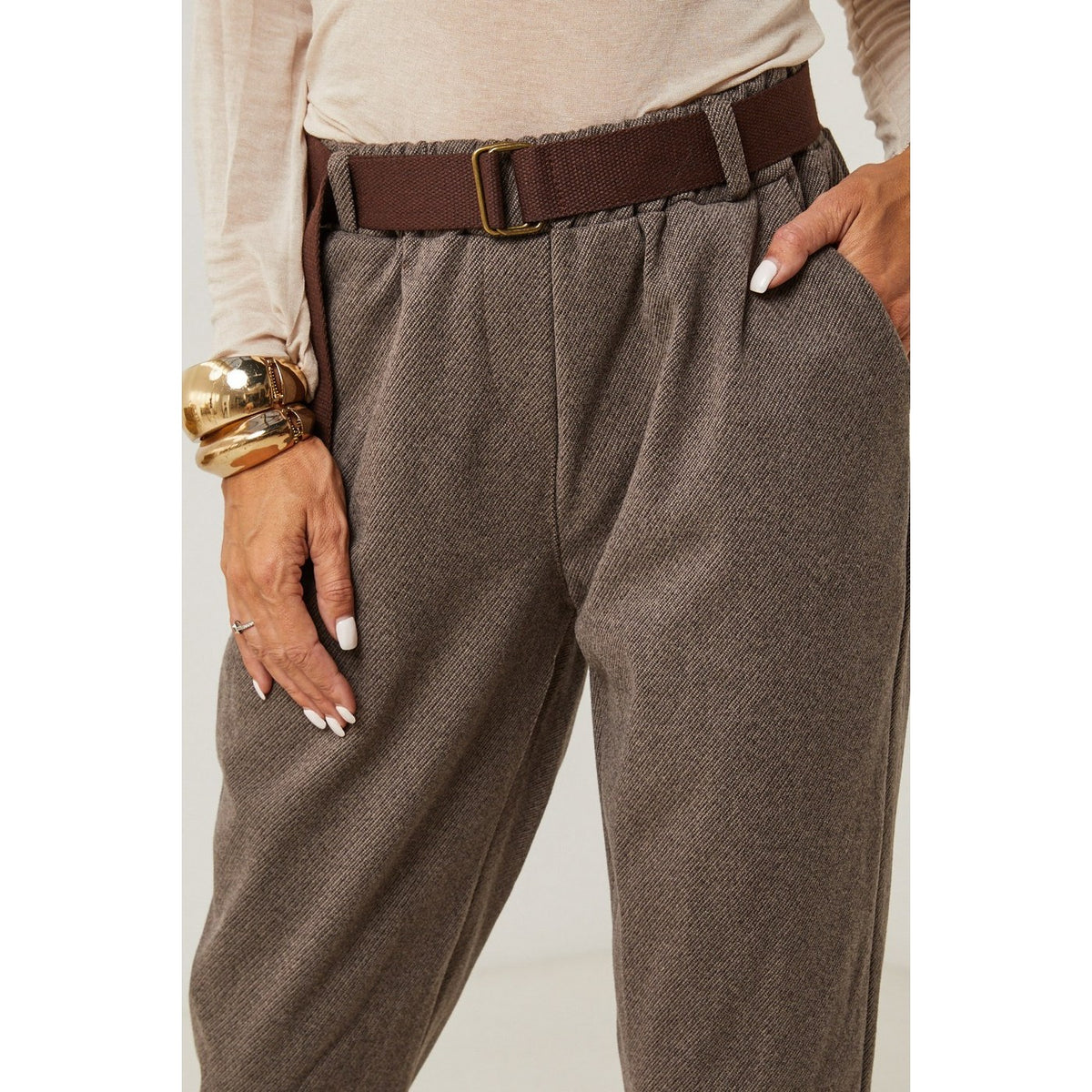 Hose – Taupe