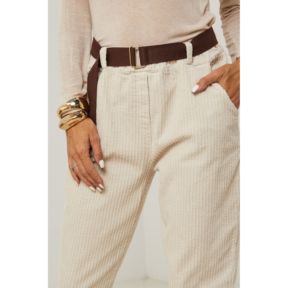 Broek - Beige