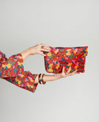 Velvet Wash Bag - Holy red clay