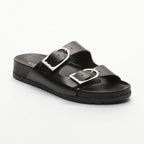 Aishani Comfort Sandals - Black