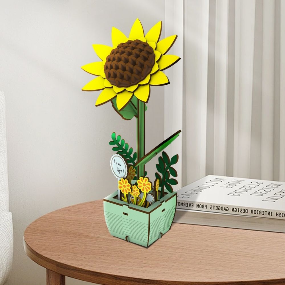 3D Puzzle - Pretty Sunflower