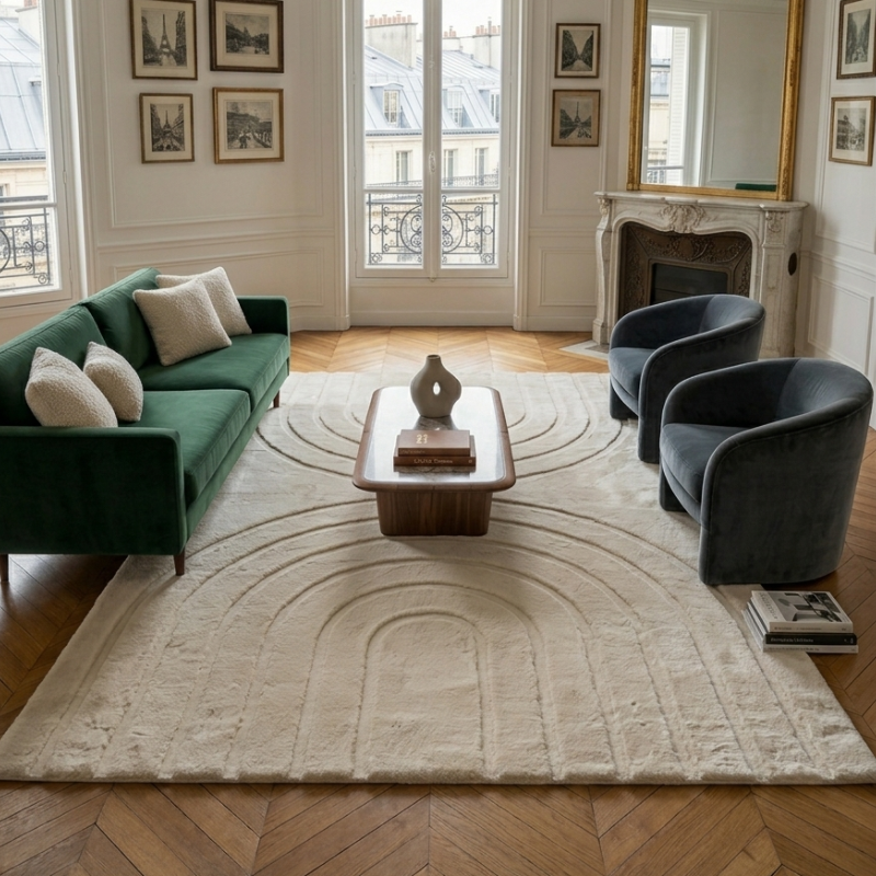 Alaska - Tapis D'Intérieur - Polyester - Beige
