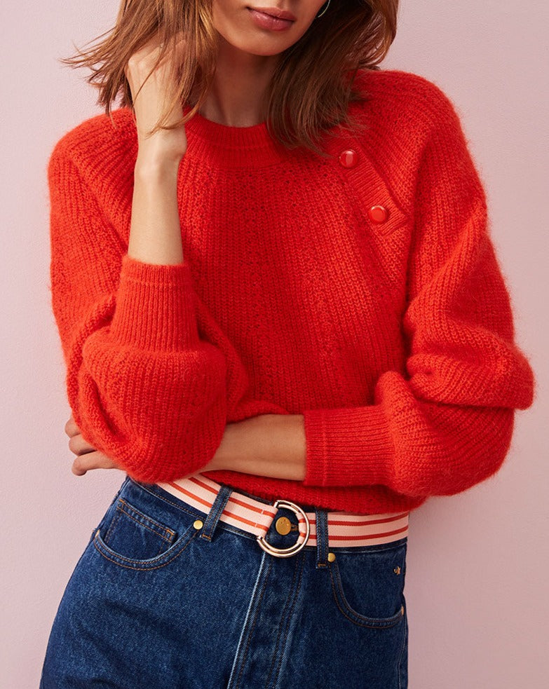 Aladine Sweater - Hibiscus