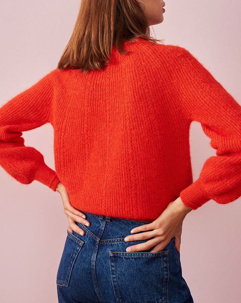 Aladine Sweater - Hibiscus