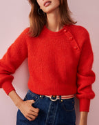 Aladine Sweater - Hibiscus
