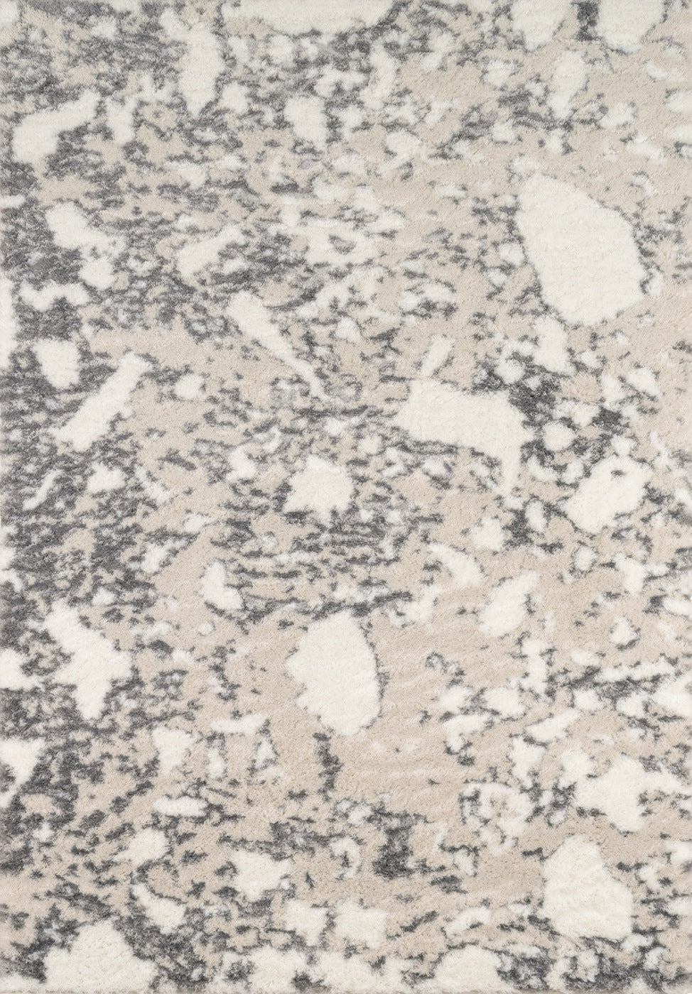 Alena 670 Soft Shaggy Rug - Beige