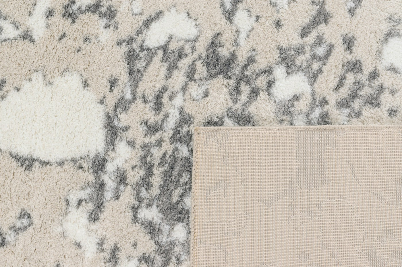Alena 670 Soft Shaggy Rug - Beige