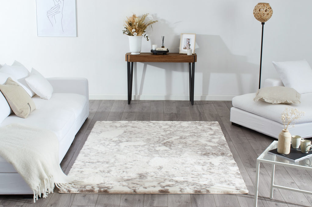 Alena 670 Soft Shaggy Rug - Beige