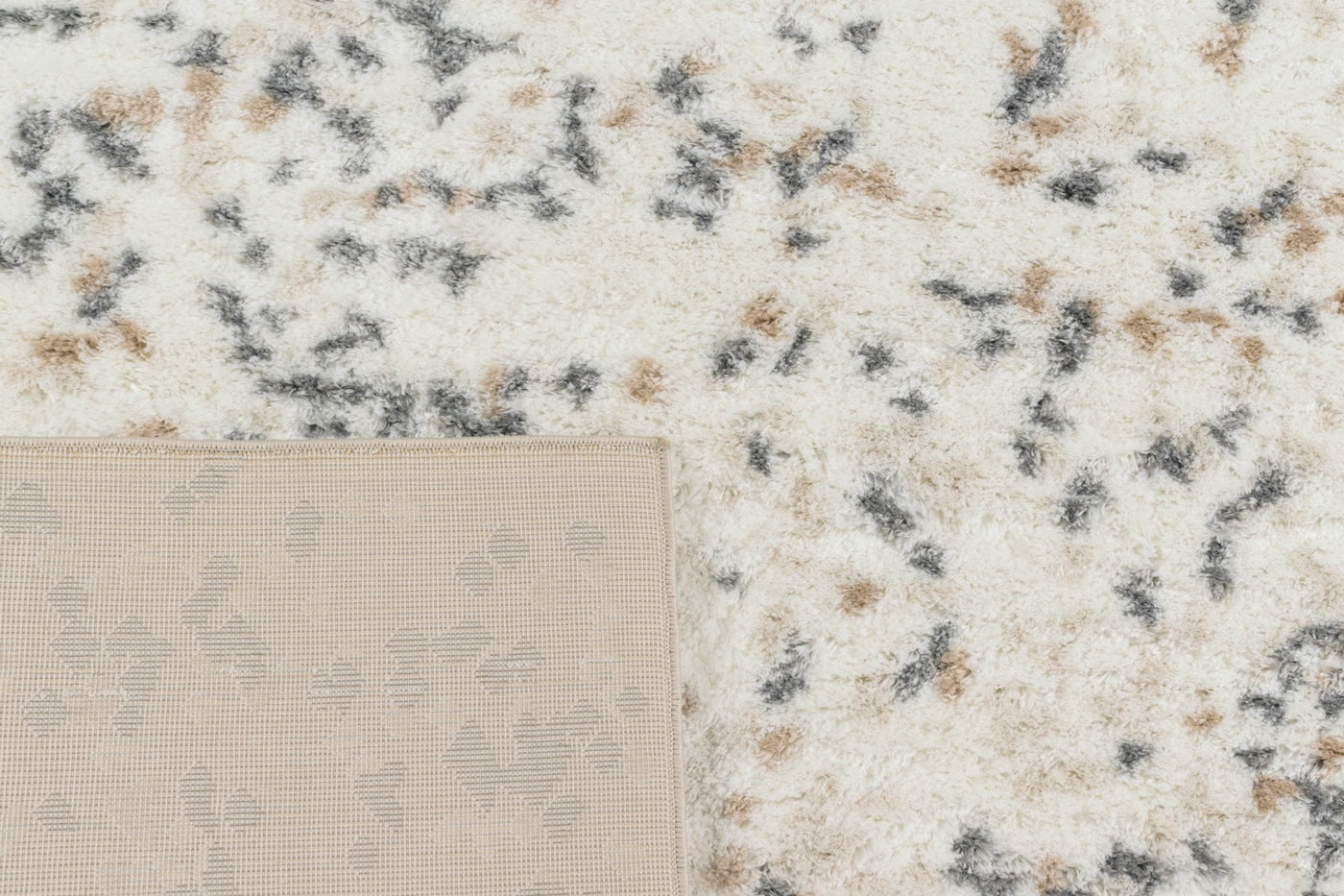 Alena 671 Soft Shaggy Rug - Beige