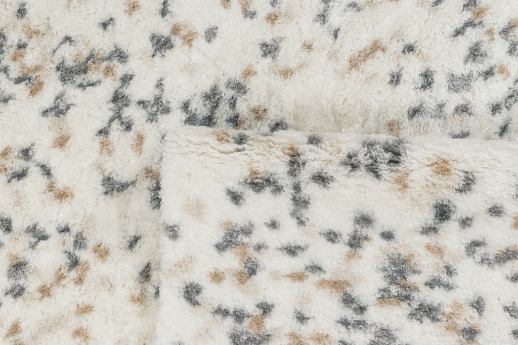 Alena 671 Soft Shaggy Rug - Beige