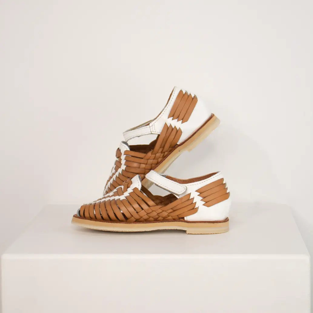 Alegría Huaraches - Camello Blanco