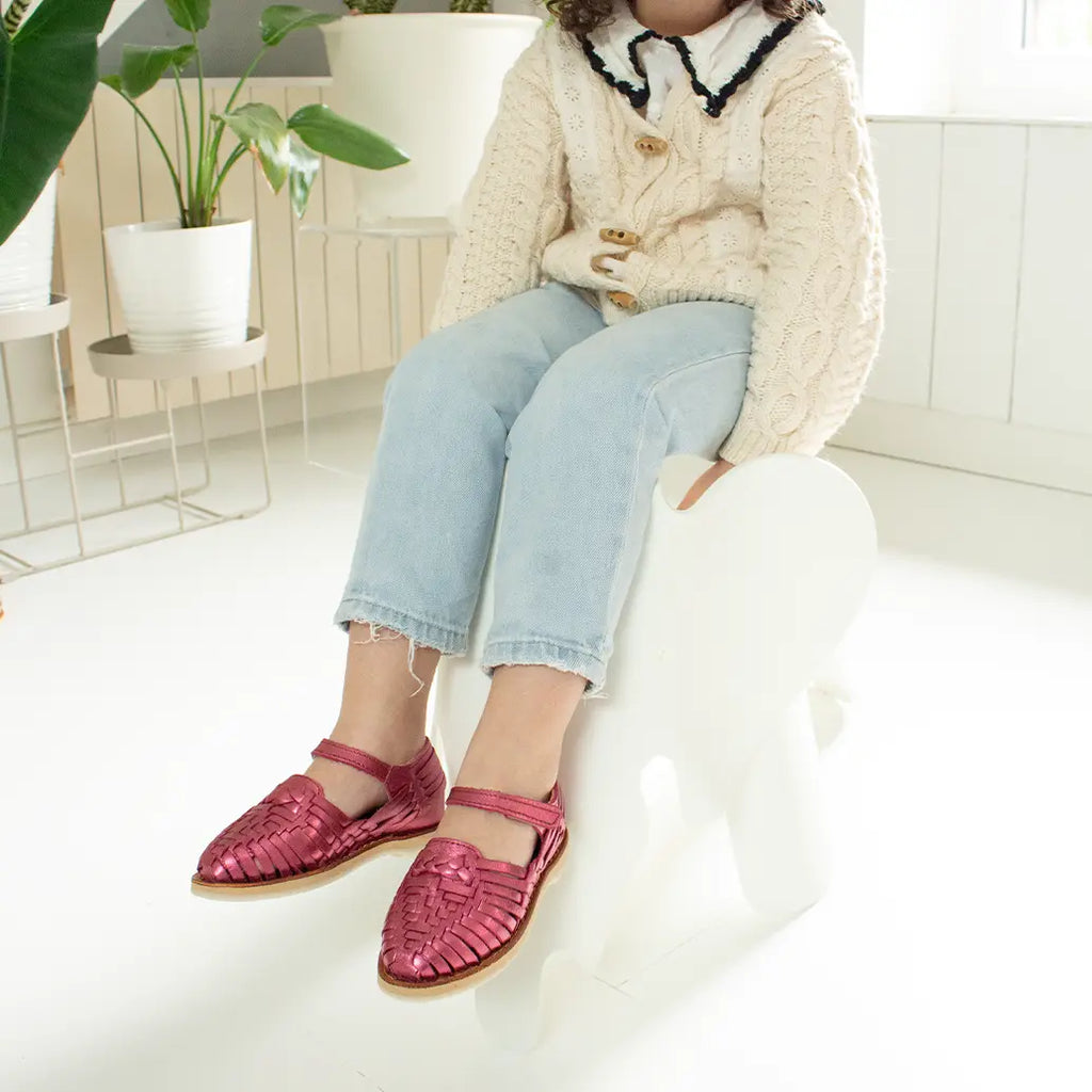 Huaraches Alegria - Rose Flashy