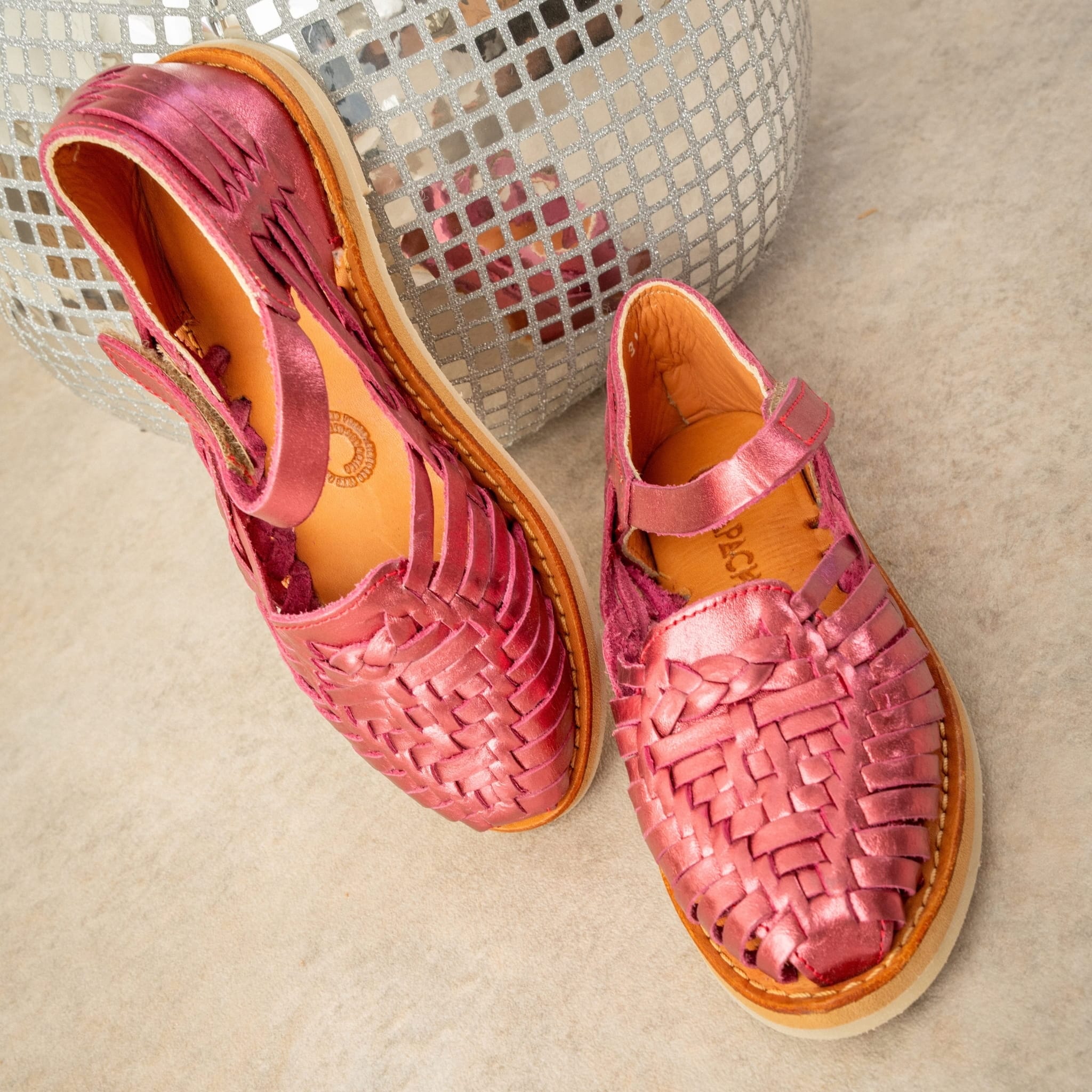 Huaraches Alegria - Rose Flashy