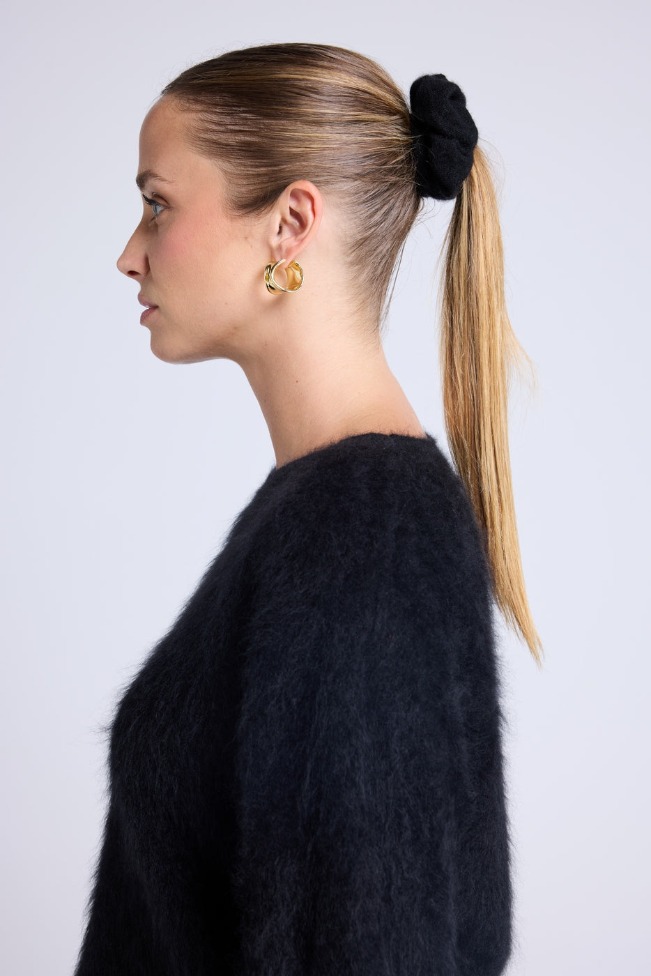 Elastico per capelli Alexia - Nero - Donna