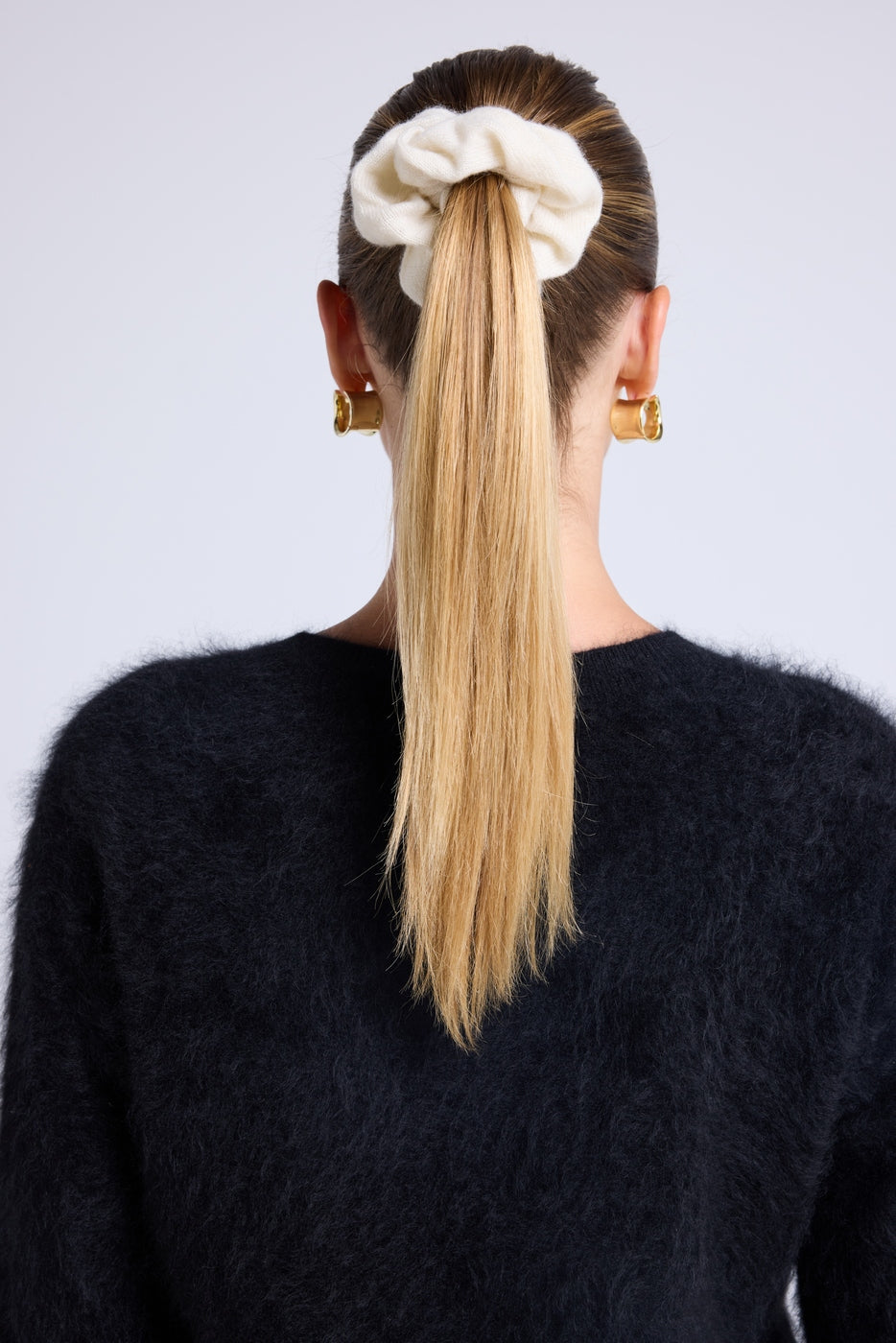 Alexia Hair Scrunchie - White - Women