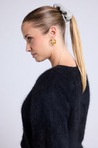 Alexia Hair Scrunchie - Light Grey - Women