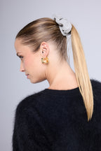 Alexia Hair Scrunchie - Light Grey - Women