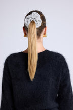 Alexia Hair Scrunchie - Light Grey - Women